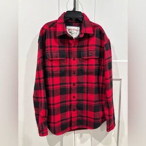 American Eagle Plaid Flannel button up